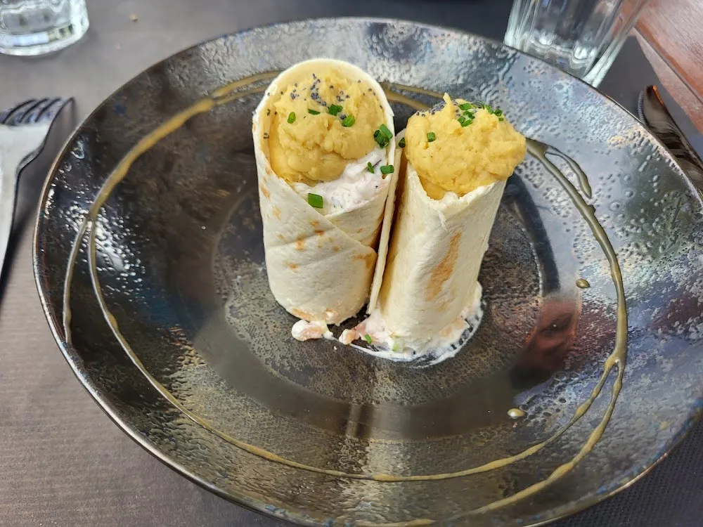 Wrap de Saumon Fumé